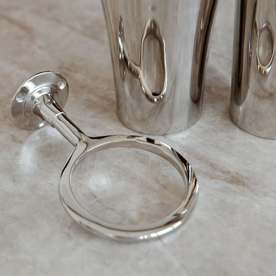 Roan Iris Olive Ring Wall Vase