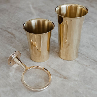 Roan Iris Olive Ring Wall Vase