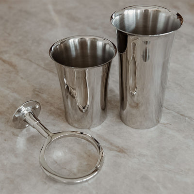 Roan Iris Olive Ring Wall Vase