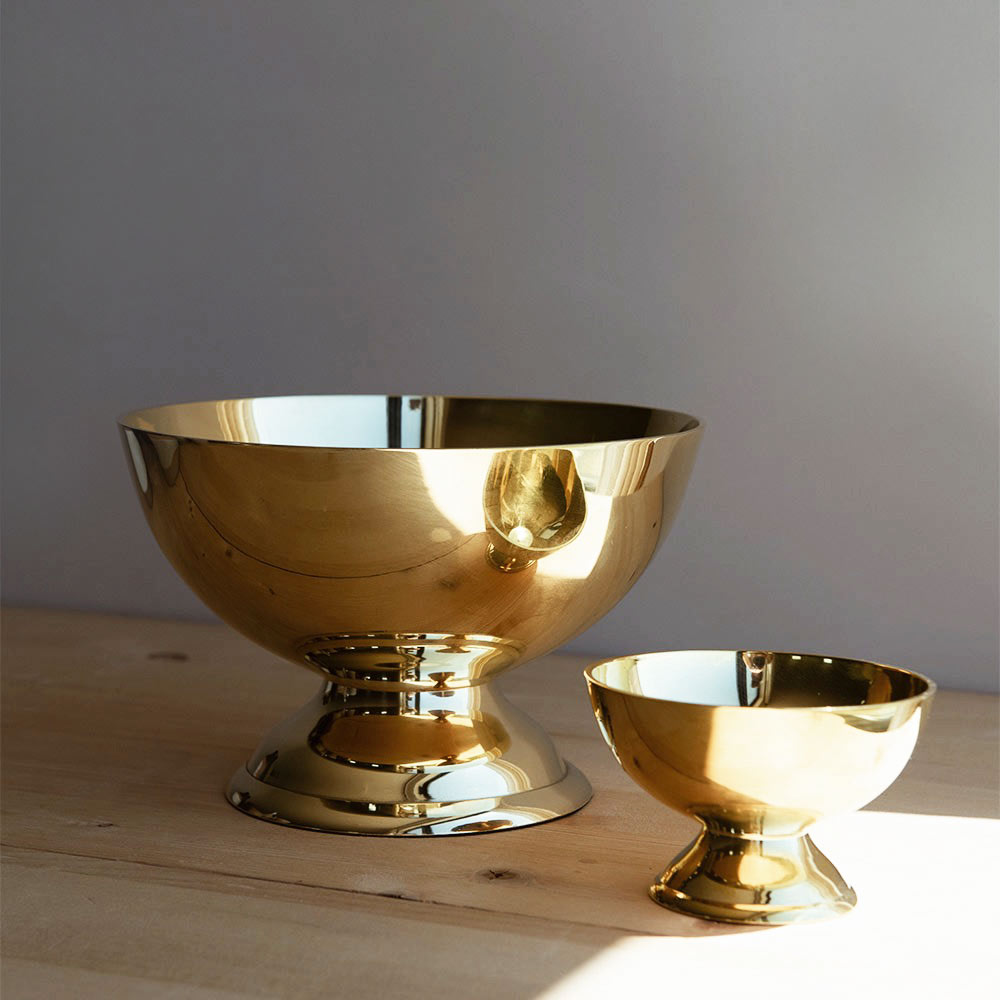 Roan Iris Sundrift Bowl - Unlacquered Brass