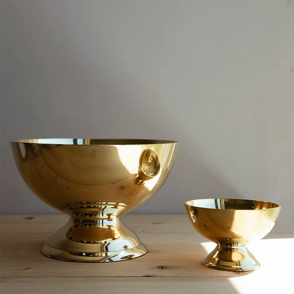 Roan Iris Sundrift Bowl - Unlacquered Brass