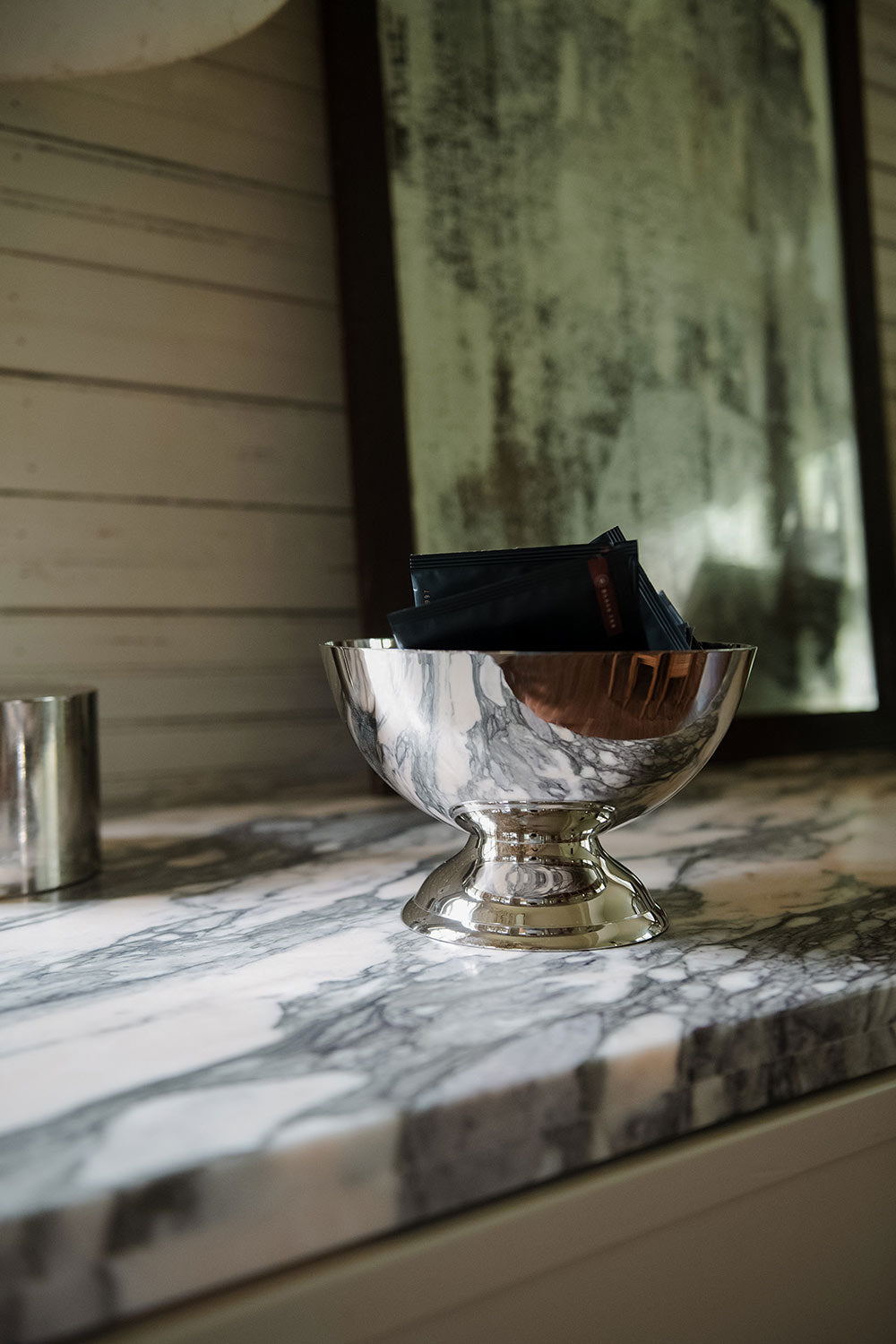 Roan Iris Sundrift Bowl - Polished Nickel