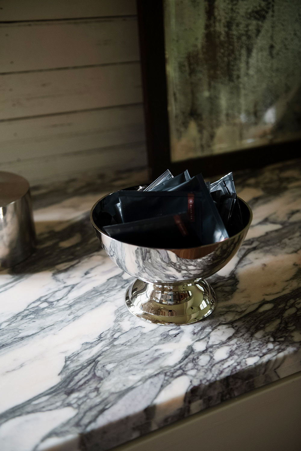 Roan Iris Sundrift Bowl - Polished Nickel