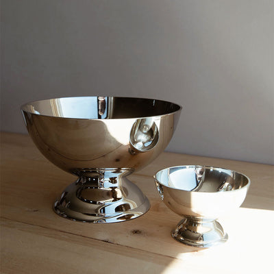 Roan Iris Sundrift Bowl - Polished Nickel