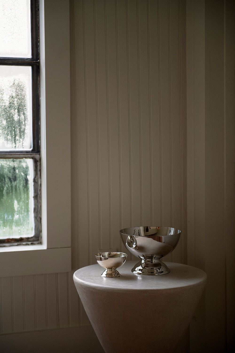 Roan Iris Sundrift Bowl - Polished Nickel