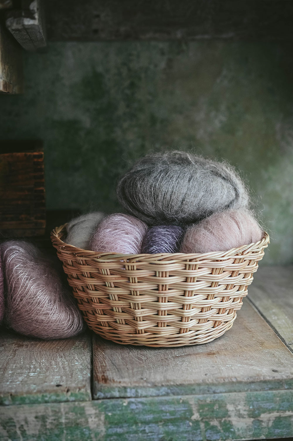 Small Round Woven Basket