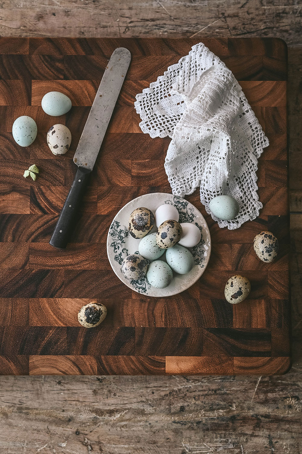 Square End Grain Cutting Board