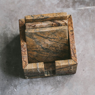 Stone Coaster Set