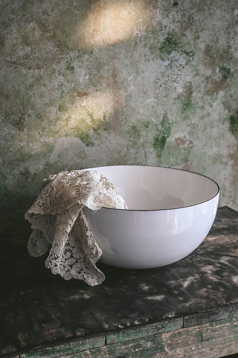 Stainless Steel Enamel Bowl