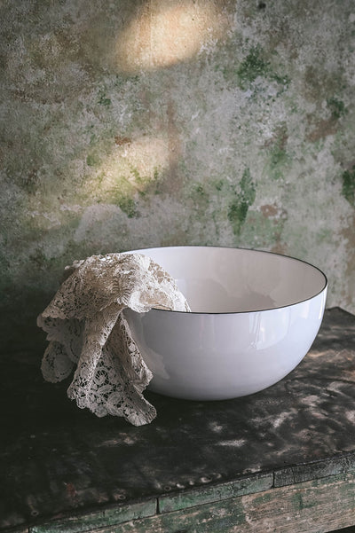 Stainless Steel Enamel Bowl