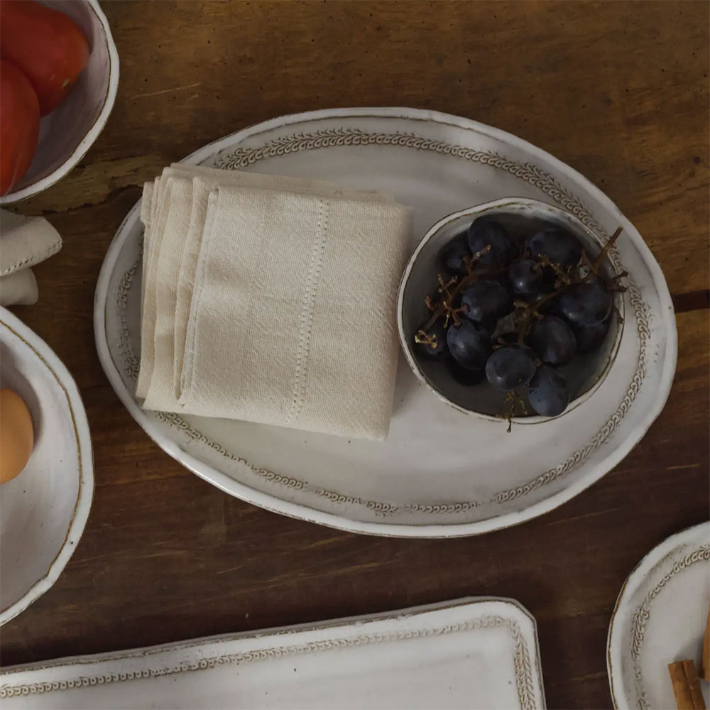 Handcrafted Stoneware Serving Platter