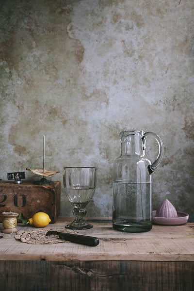 Handblown Tall Pitcher