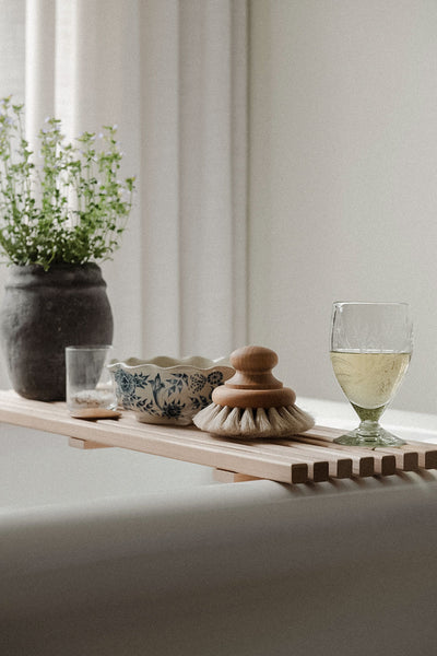 Wooden Bathtub Caddy