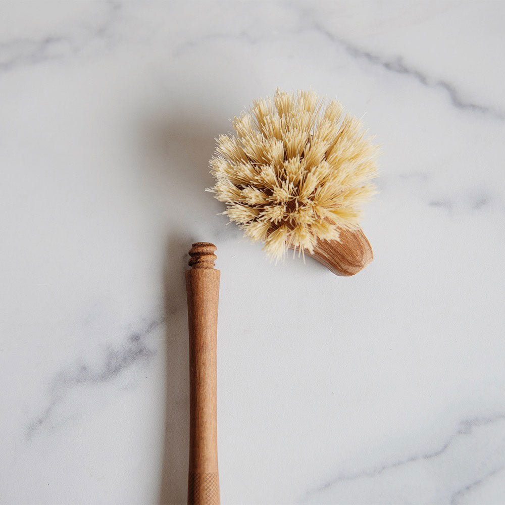 Essential Everyday Dish Brush with Twist Head - Stiff