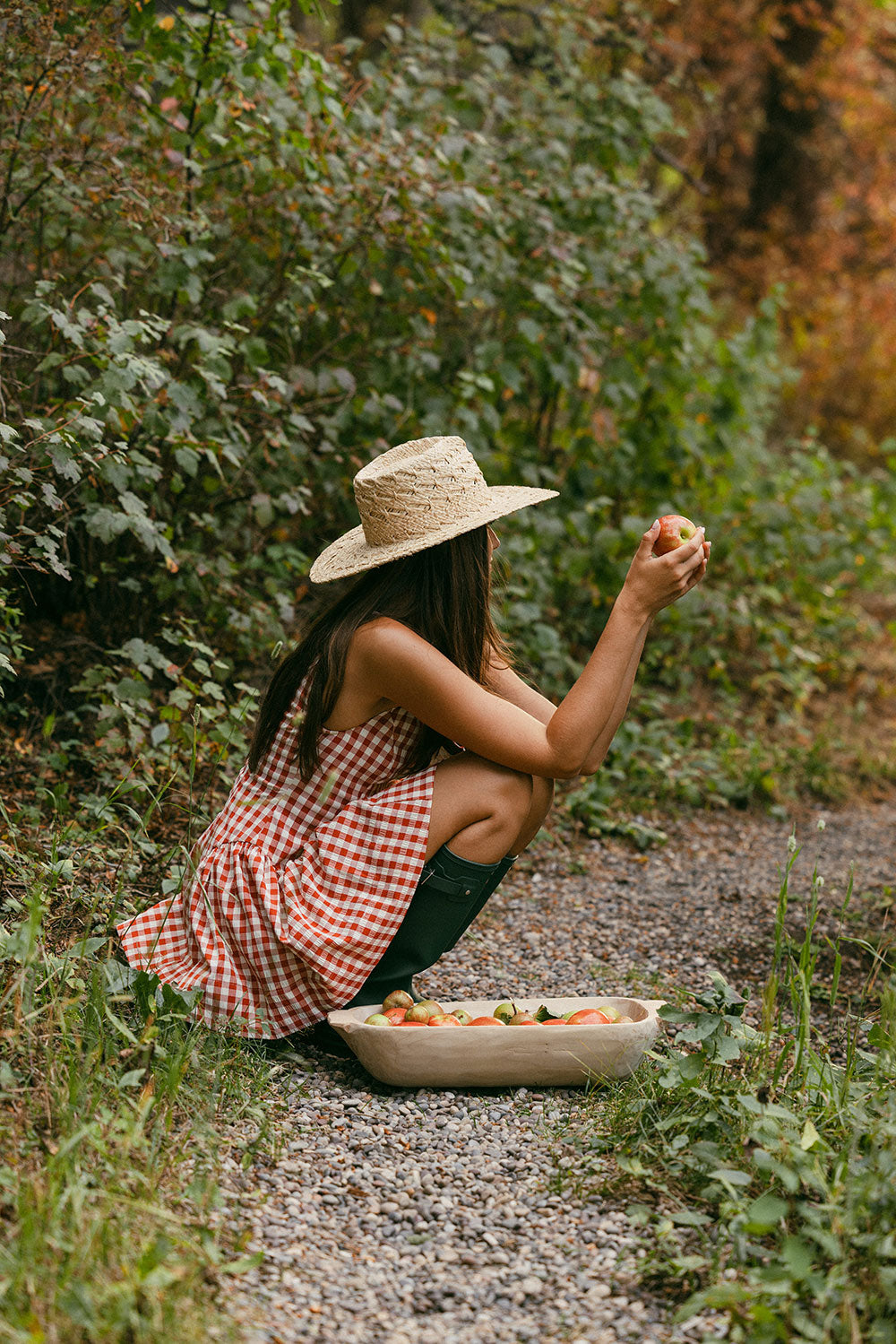Hand-carved Wooden Dough Bowl