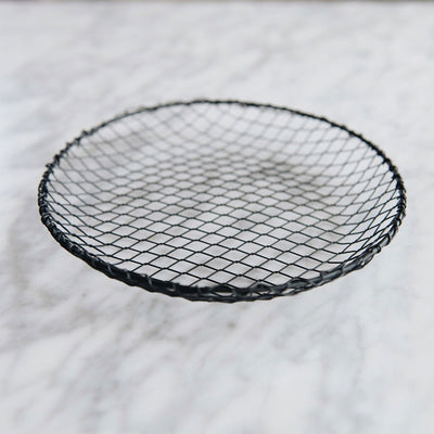 Round Iron Mesh Tray