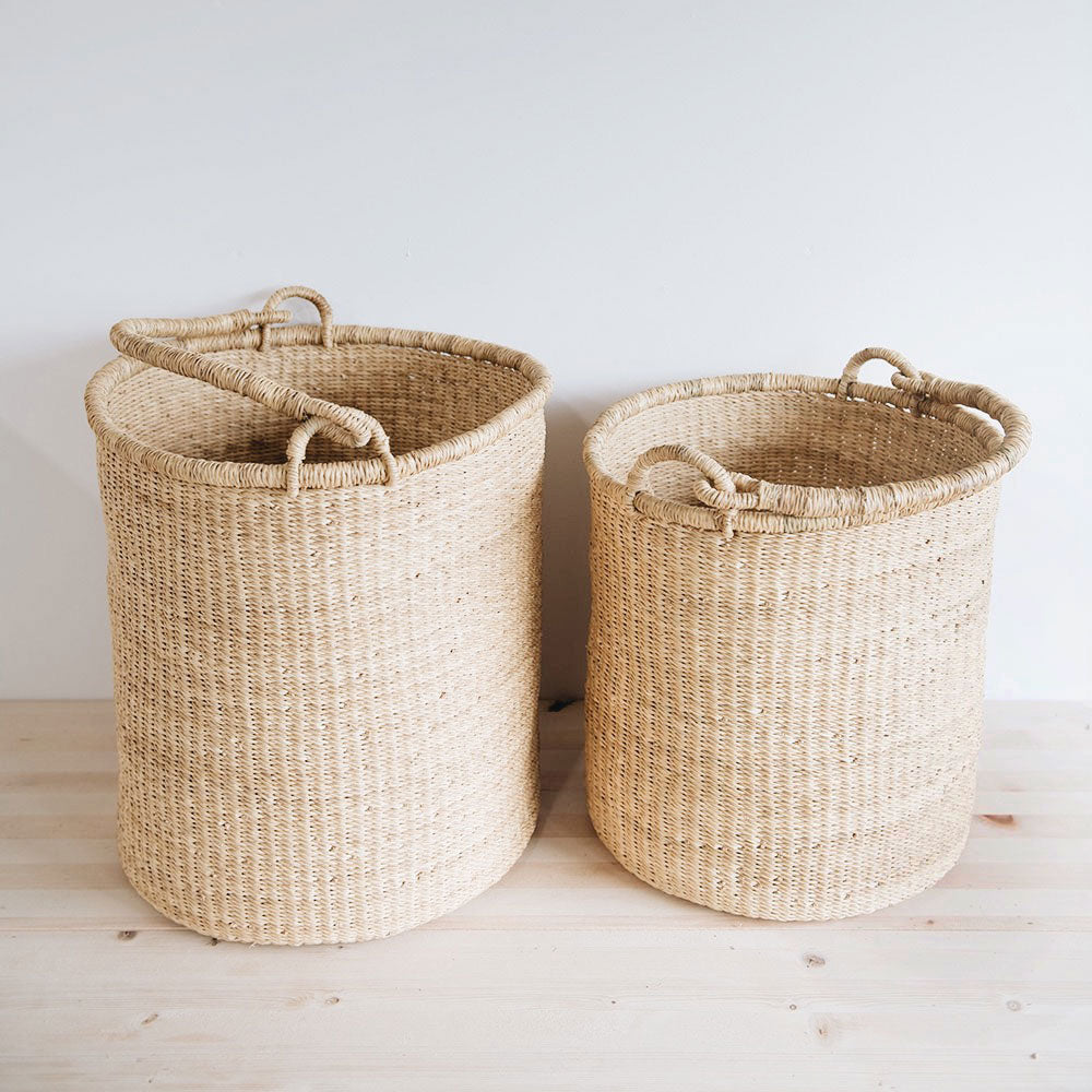 Natural Bolga Hamper Basket Set