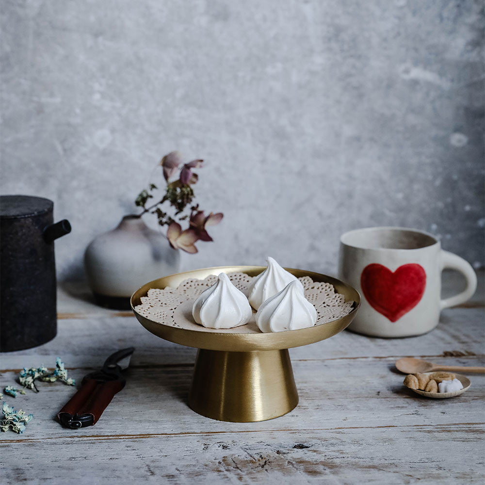 Brass Cake Stand - Small