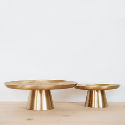 Brass Cake Stand - Small