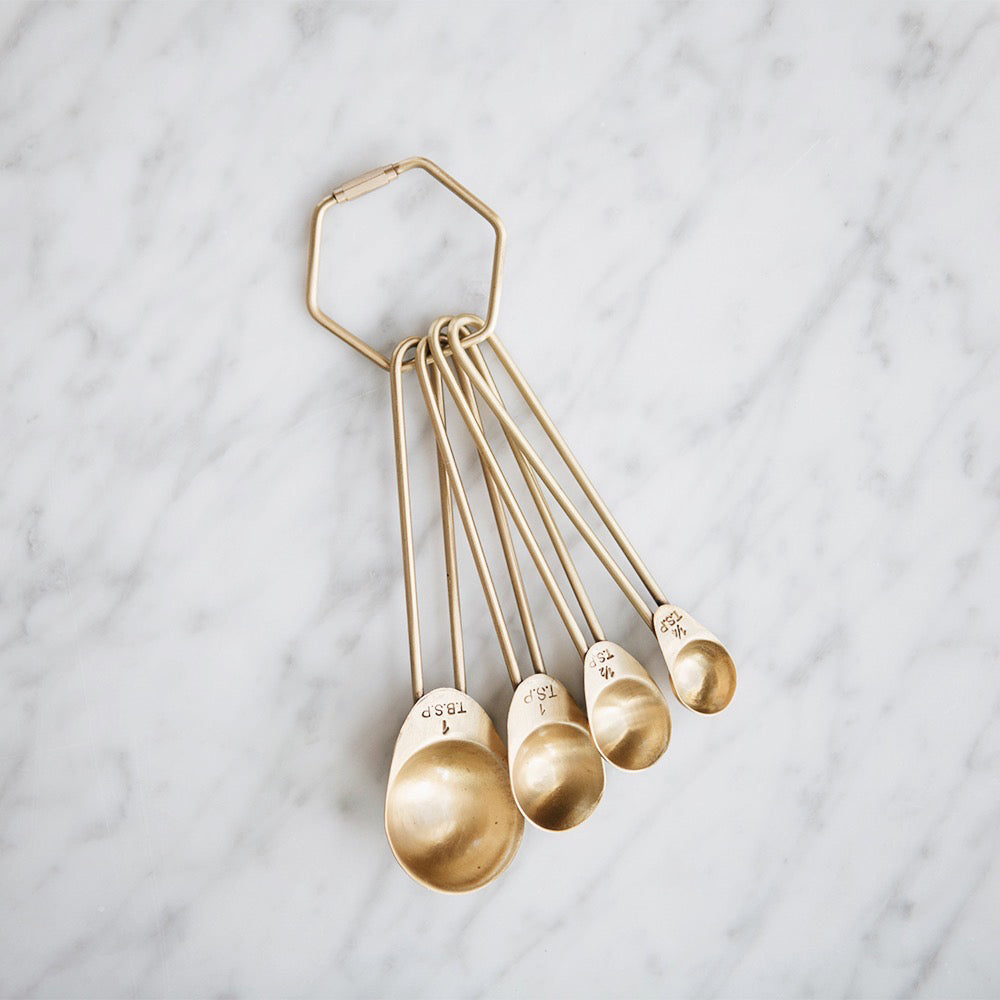 Brass Measuring Spoons