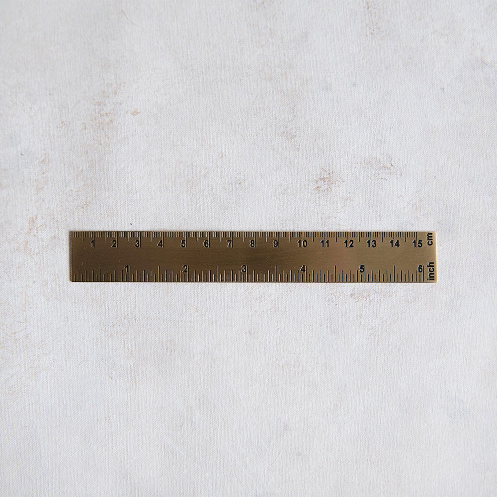 Brass Ruler