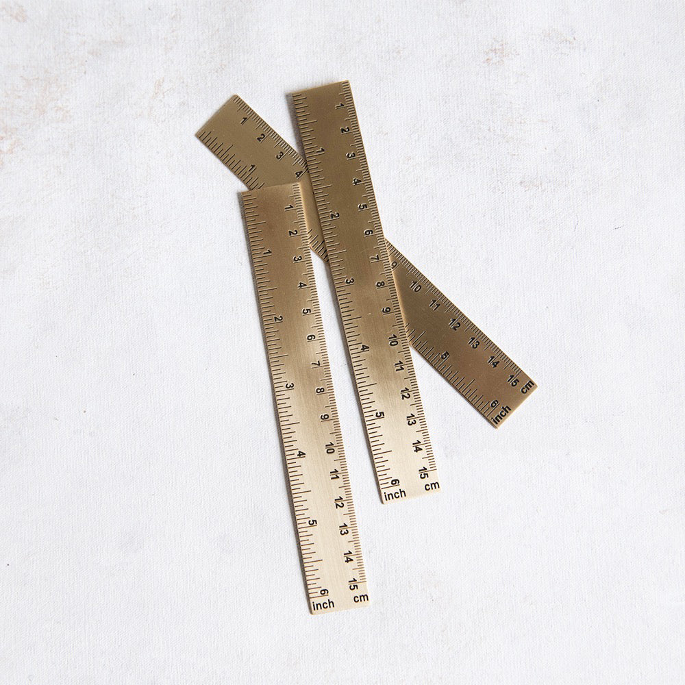 Brass Ruler