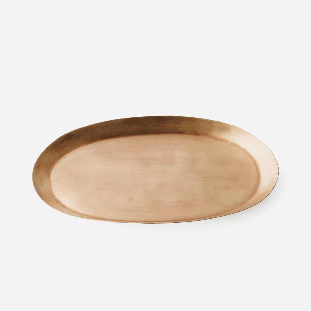 Oval Brass Tray - Medium