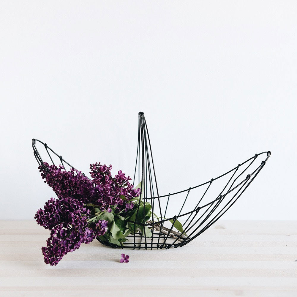 Canoe Wire Display Basket