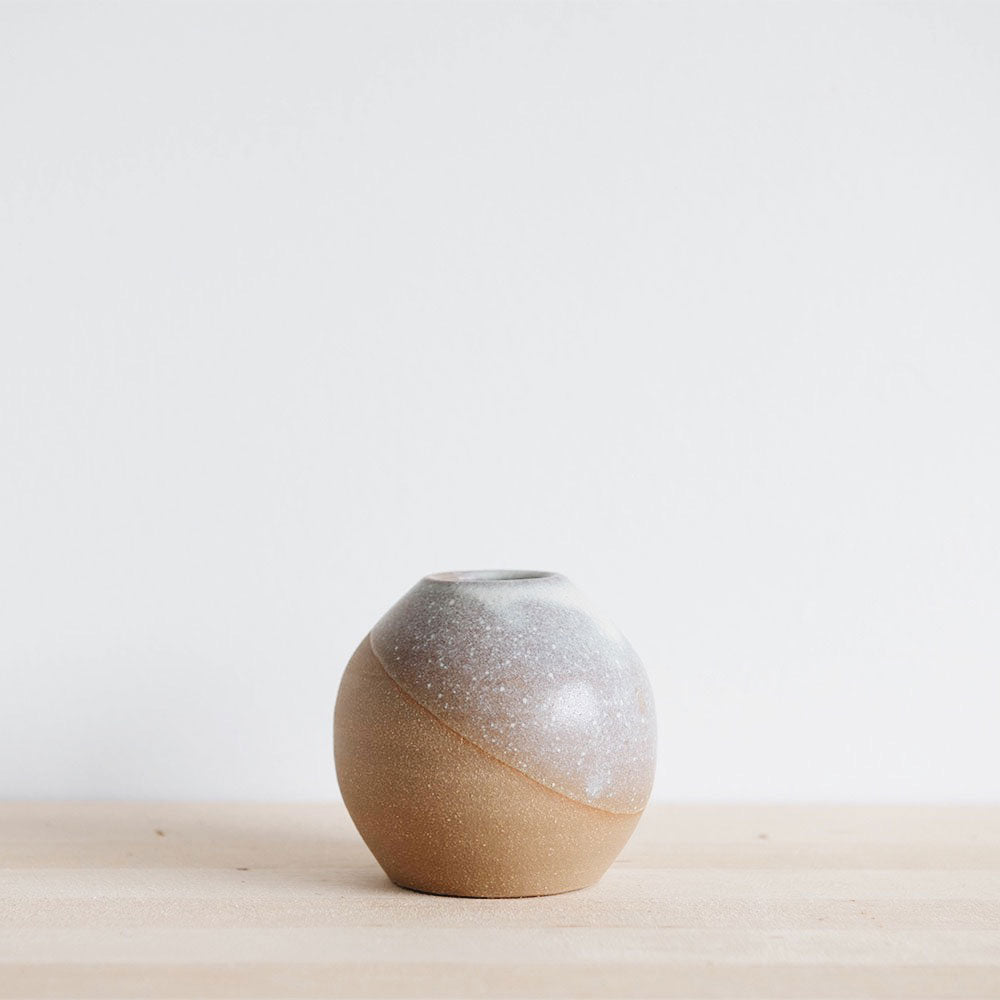 Ceramic Bud Vase - Dark