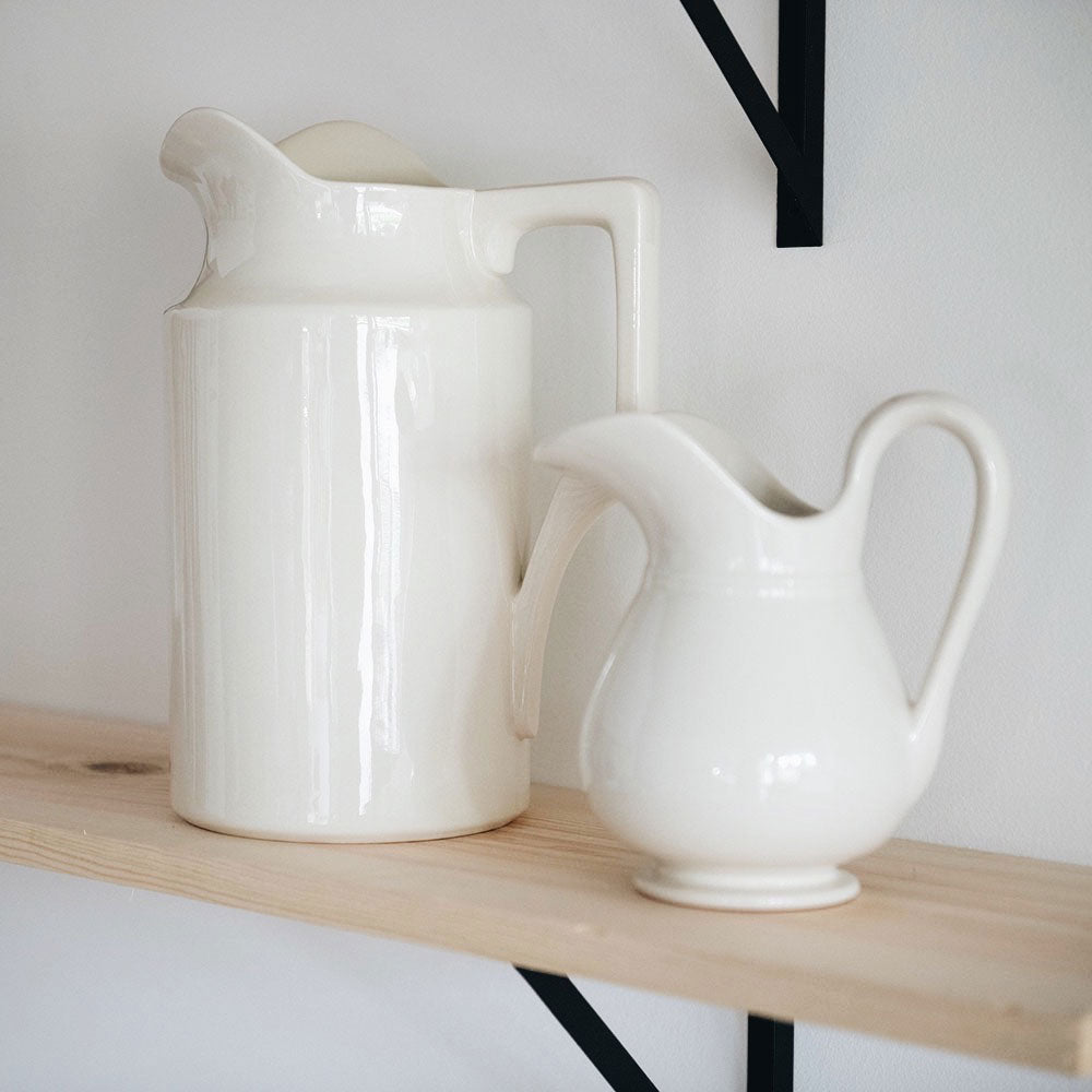 Stoneware Pitcher - Creamware