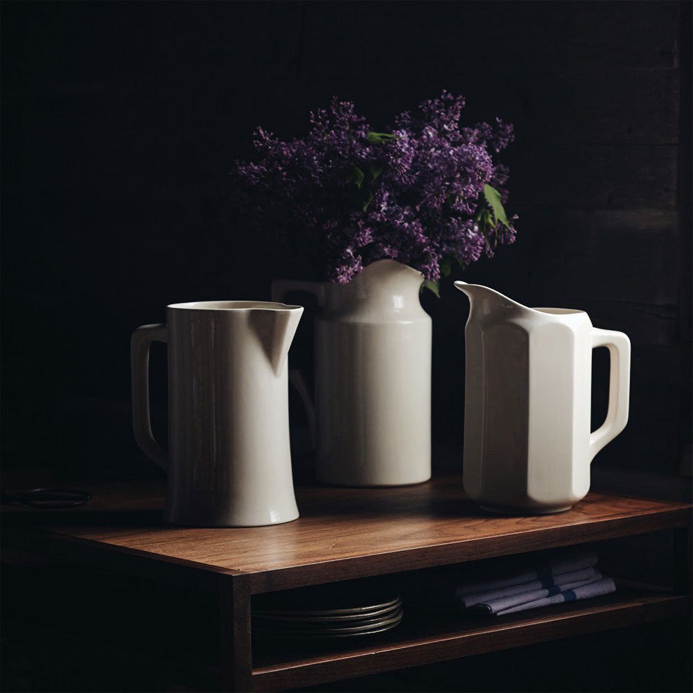 Stoneware Pitcher - Creamware