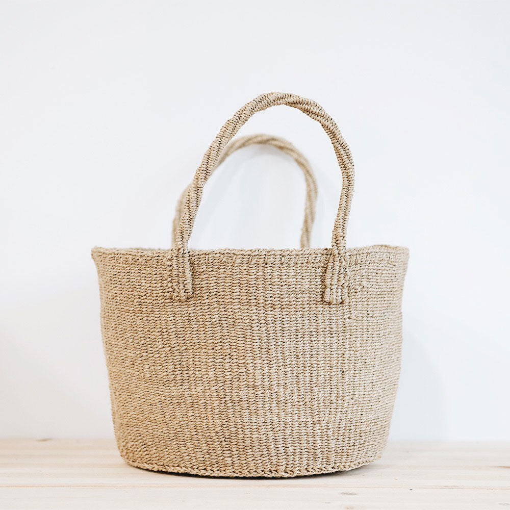 Classic Sisal Basket - Sand