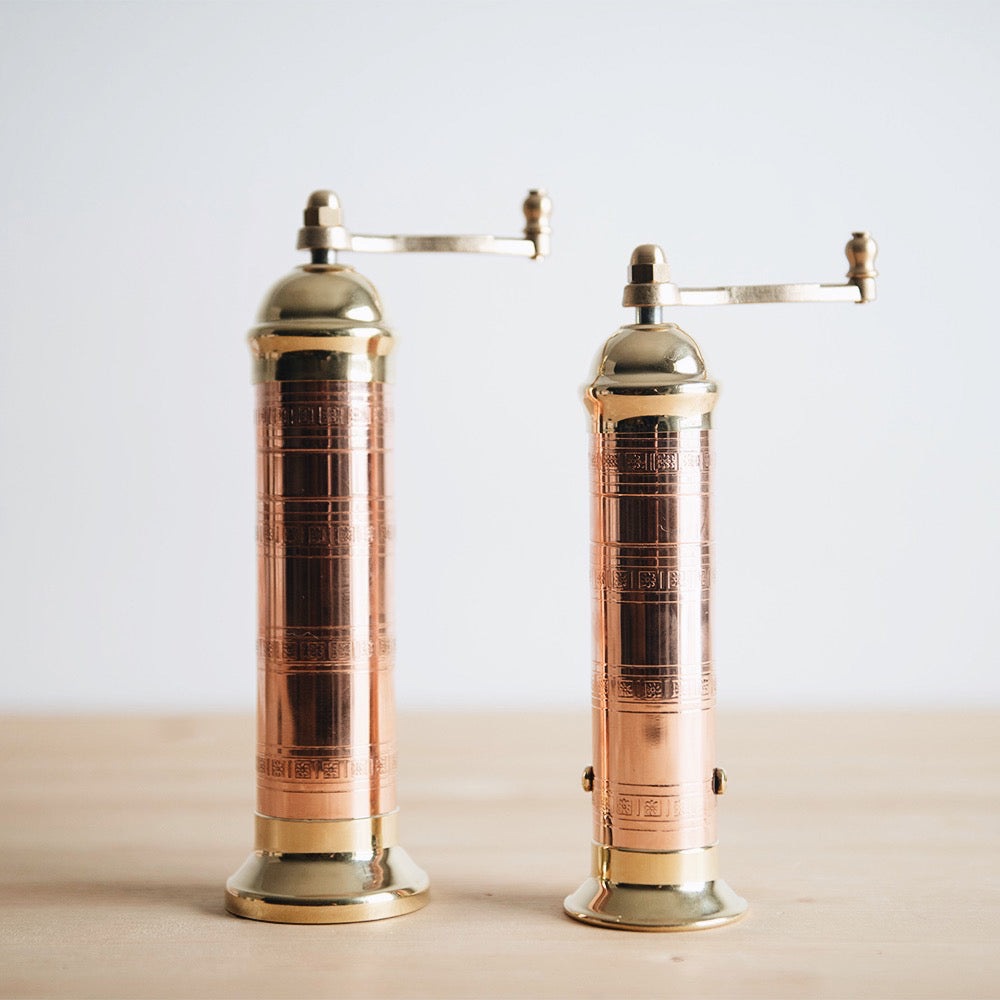 Copper & Brass Salt & Pepper Mills