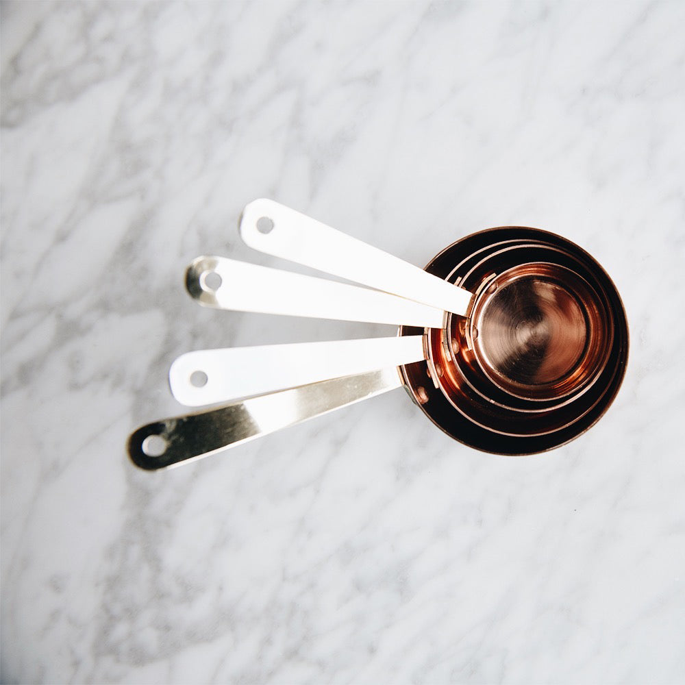 Copper & Brass Measuring Cups
