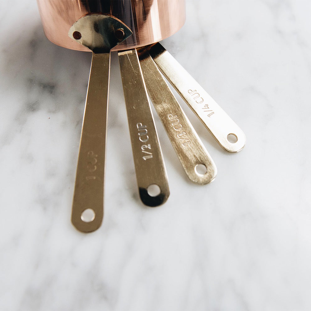 Copper & Brass Measuring Cups