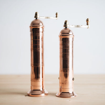 Copper Salt & Pepper Mills