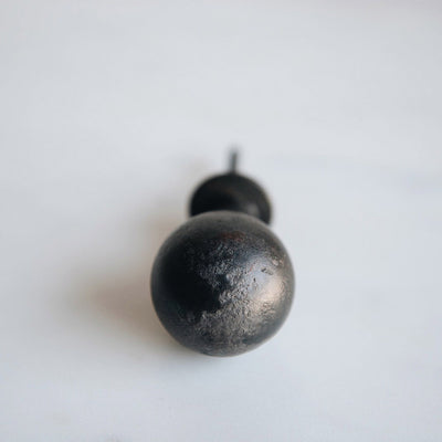 Hand-finished Iron Knob