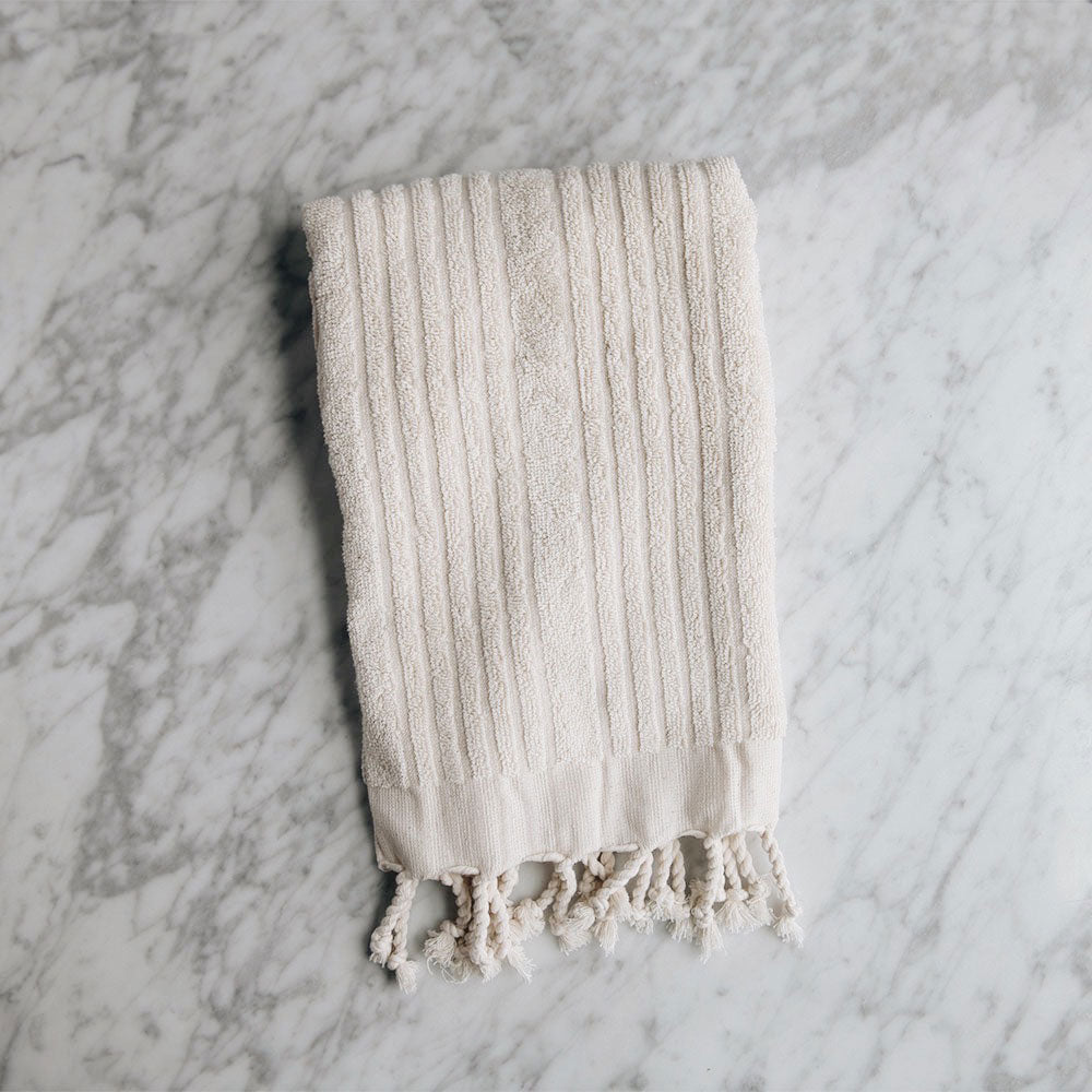 Hand-loomed Turkish Cotton Towel - Stripes