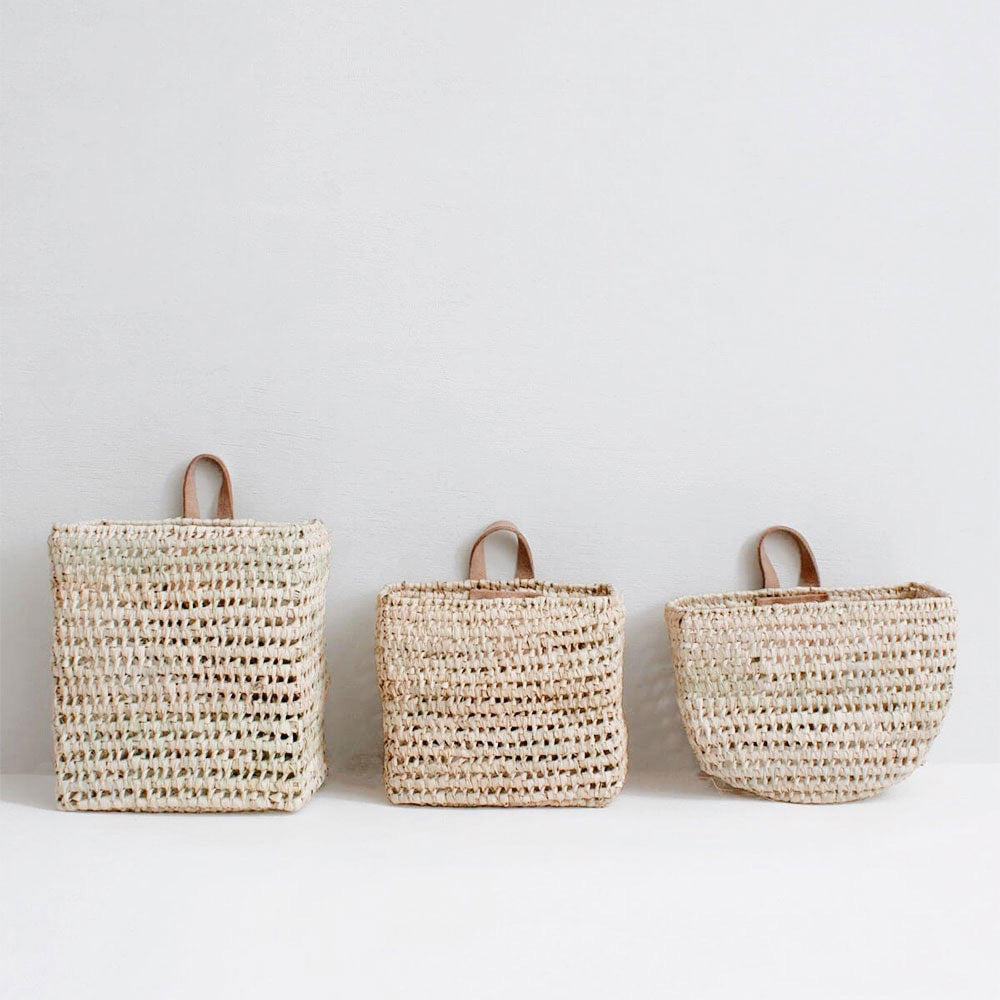 Wall Hanging Basket Trio