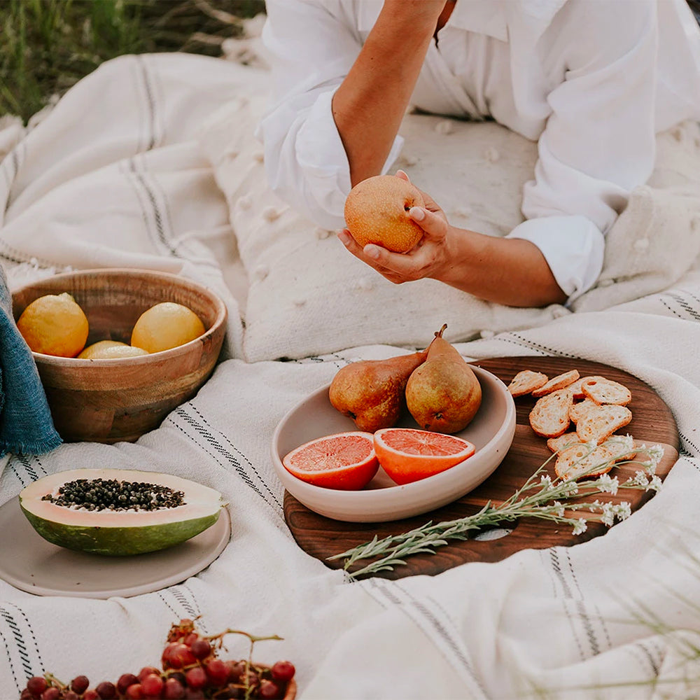 Wooden Round Serving Board