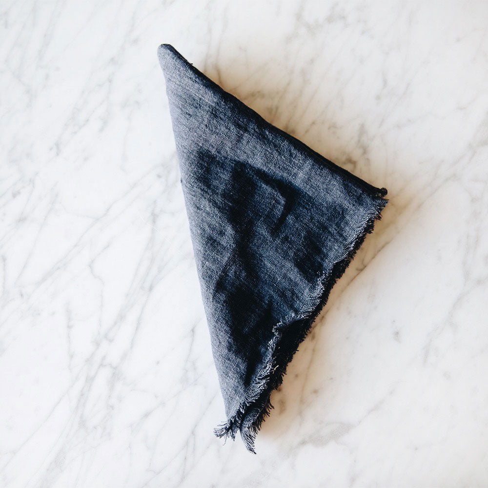 Stonewashed Linen Dinner Napkin