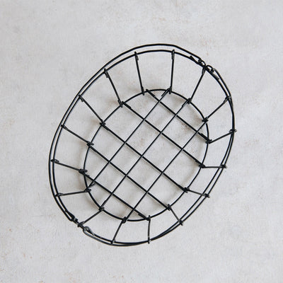 Oval Wire Storage Basket