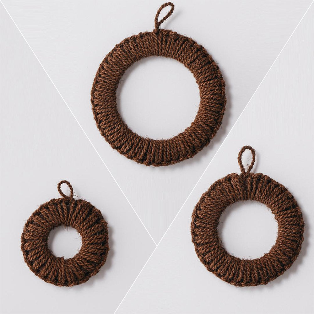 Hand-knit Palm Fiber Trivet