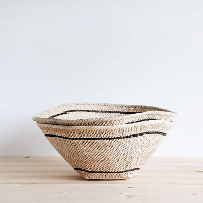 Palm Leaf Table Basket