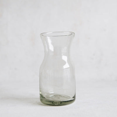 Petite Recycled Glass Carafe