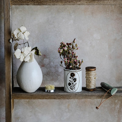 Hand-painted Porcelain Posy Vessel