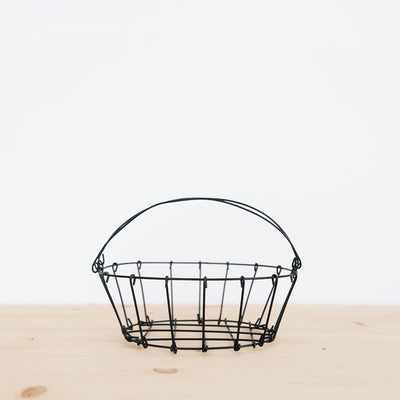 Oval Wire Storage Basket