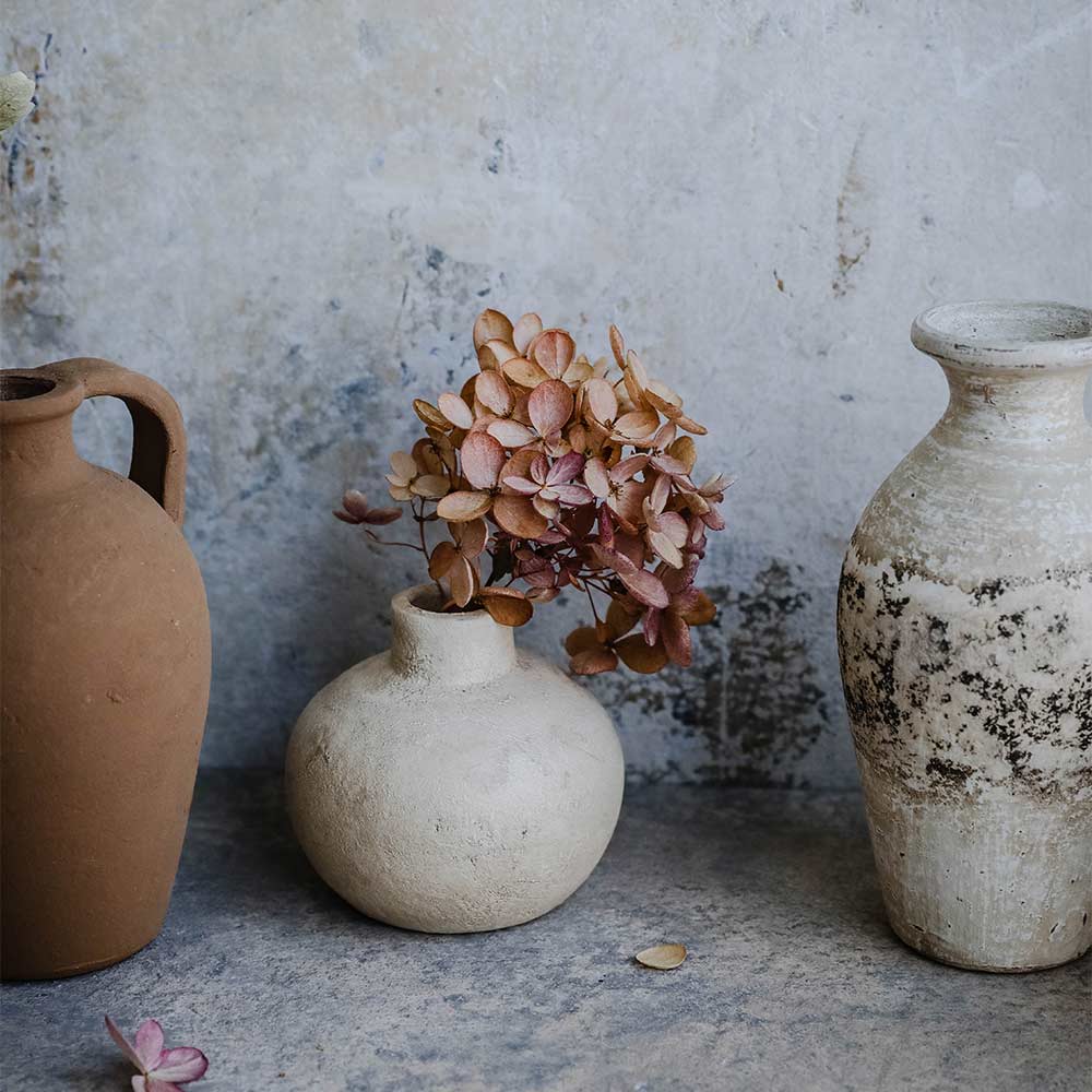 Petite Rustic Clay Vase