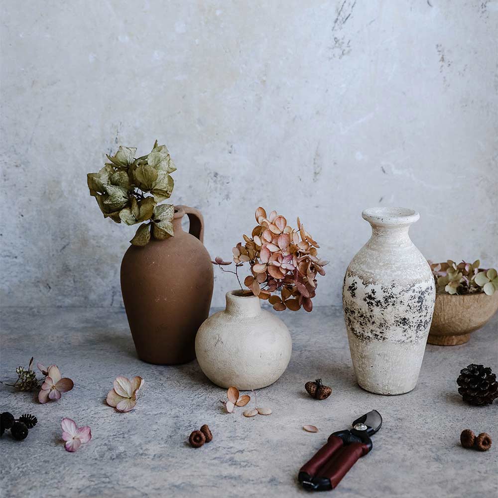Petite Rustic Clay Vase