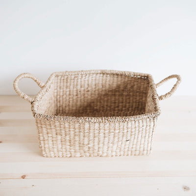 Handwoven Seagrass Everything Basket